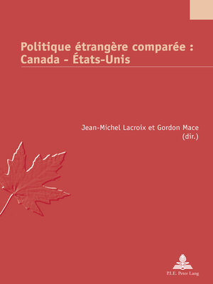 cover image of Politique étrangère comparée